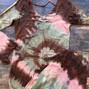 Debbie Katz South Beach Tie-Dye Maxi Tunic
